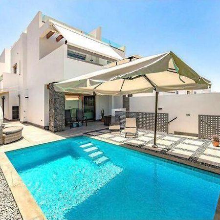 Luxury Villa Tropical Private Heated Pool Los Cristianos  Luaran gambar