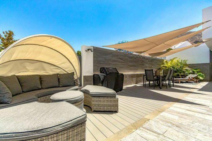 Luxury Villa Tropical Private Heated Pool Los Cristianos  Luaran gambar